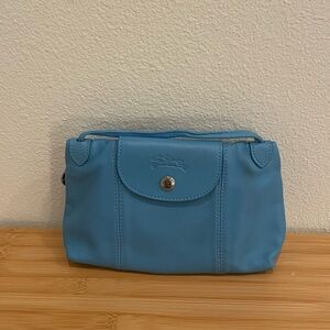 Longchamp Lambskin Leather Le Pliage Crossbody Bag